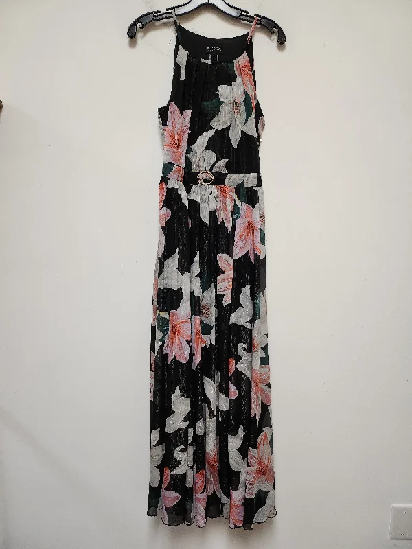 Dress Casual Maxi By En Focus In Floral Print, Size: M