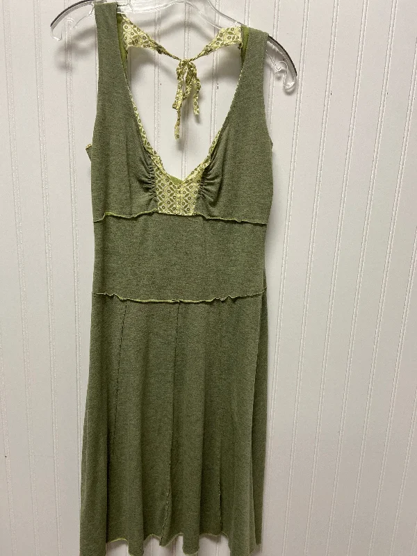 Dress Casual Midi By Free People In Green, Size: M