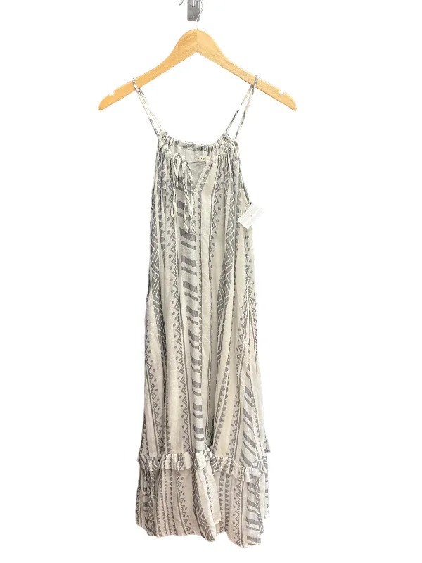 Dress Casual Midi By Marine Layer In Striped Pattern, Size: M