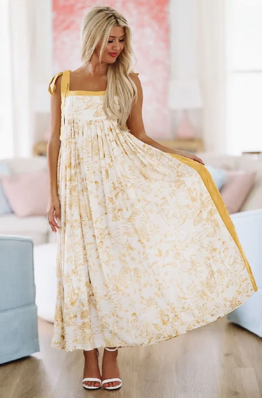 Havanna Holiday Maxi Dress - Yellow