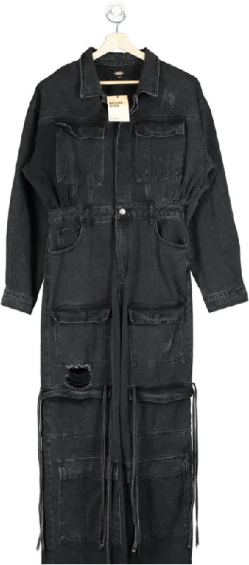 Mars The Label Dark Wash Cargo Boiler Suit Size M