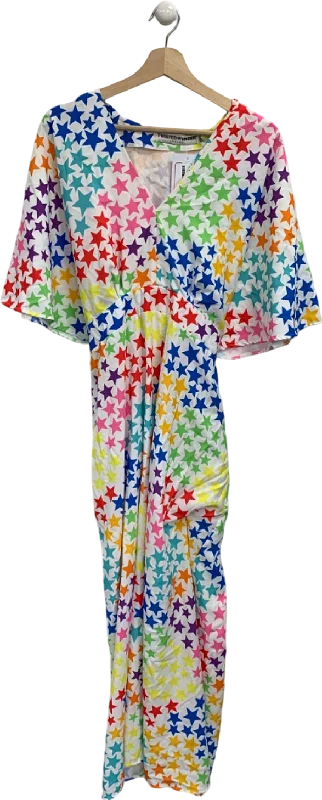 Twisted Wunder Multi-coloured Star Print Dress UK 24