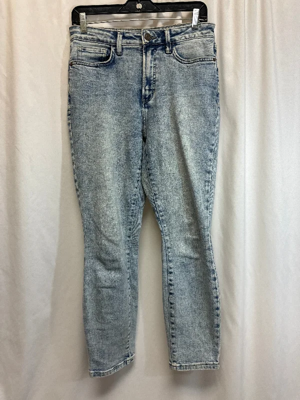 Jeans Skinny By Lc Lauren Conrad In Blue Denim, Size: 8