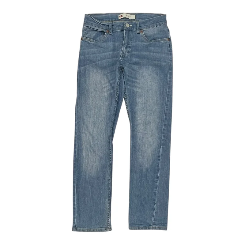 Jeans Straight By Levis In Blue Denim, Size:6