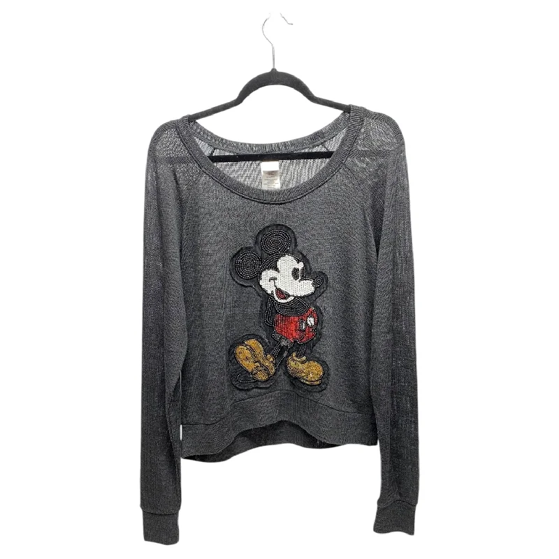 Top Long Sleeve By Disney Store In Grey, Size: Xl