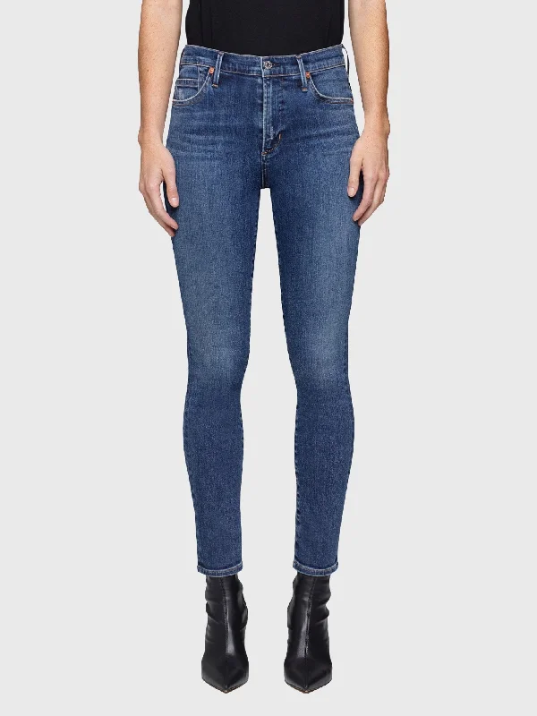 Rocket Mid Rise Ankle Skinny Jean - Charisma