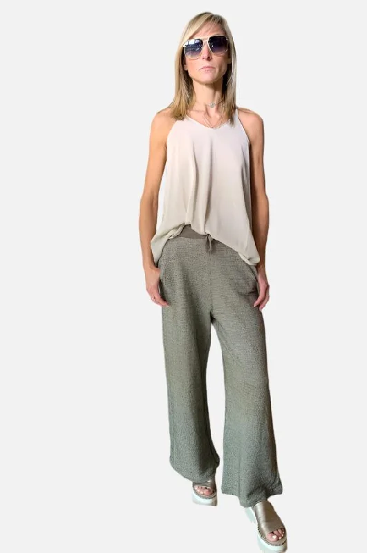 Wide Leg Pants - Multi